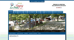 Desktop Screenshot of campinglefonti.eu